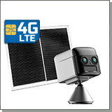 Миниатюрная 4G камера JMC-AC70-4G-Dual и солнечная панель 8 Вт