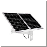 Cолнечная батарея для систем видеонаблюдения и видеокамер "TopSolar SM-60W-30AH"