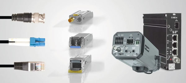 Система передачи сигнала Ethernet по оптоволокну